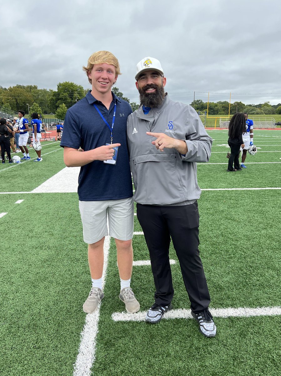 Thanks so much <a href="/coachmorrison58/">Zach Morrison</a> <a href="/coachgragg/">Lee Gragg</a> <a href="/SU_Coach_Robles/">Blake Robles</a> for having me and my family at Shorter University for the game today! I had a great time visiting the campus and watching you guys play! <a href="/CoachCJoiner/">Coleman Joiner</a> <a href="/TheChrisRubio/">Rubio Long Snapping®</a> <a href="/RecruitThePack/">Whitefield Academy HS Recruiting Page</a>