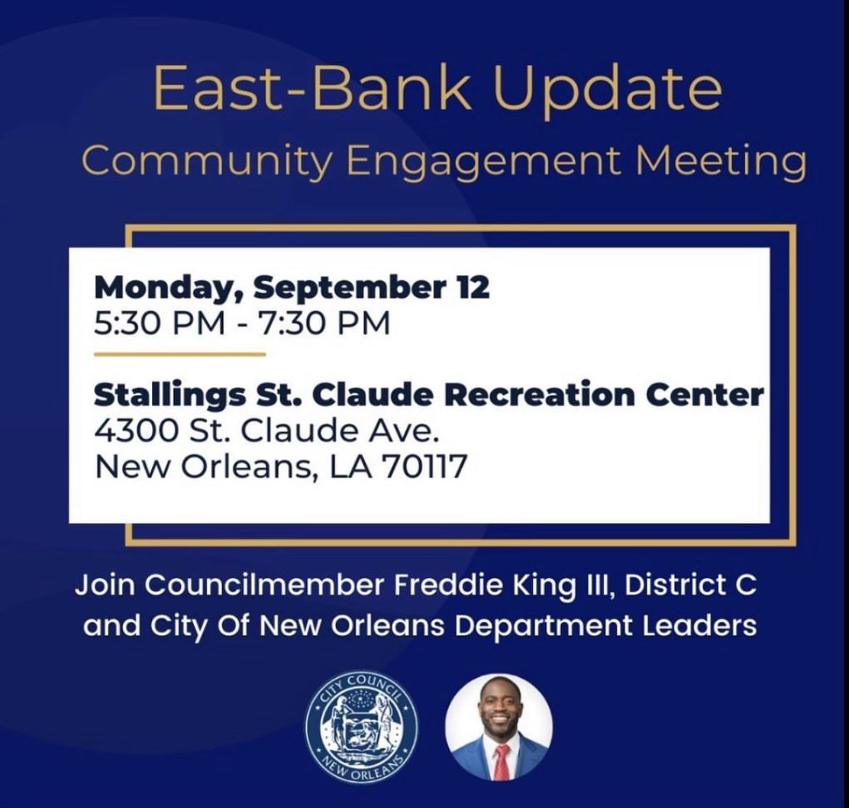 freddiekingiii's tweet photo. Join me Monday! 

#fkiii #districtc https://t.co/skKrUNCbcm