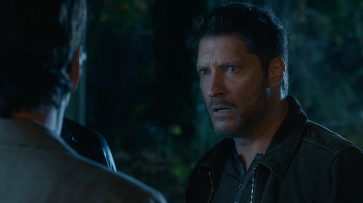 I loved the return of Mike Barnes. This guy still rocks.💪💗 <a href="/seankanan/">Sean Kanan</a> #MikeBarnes #CobraKaiSeason5