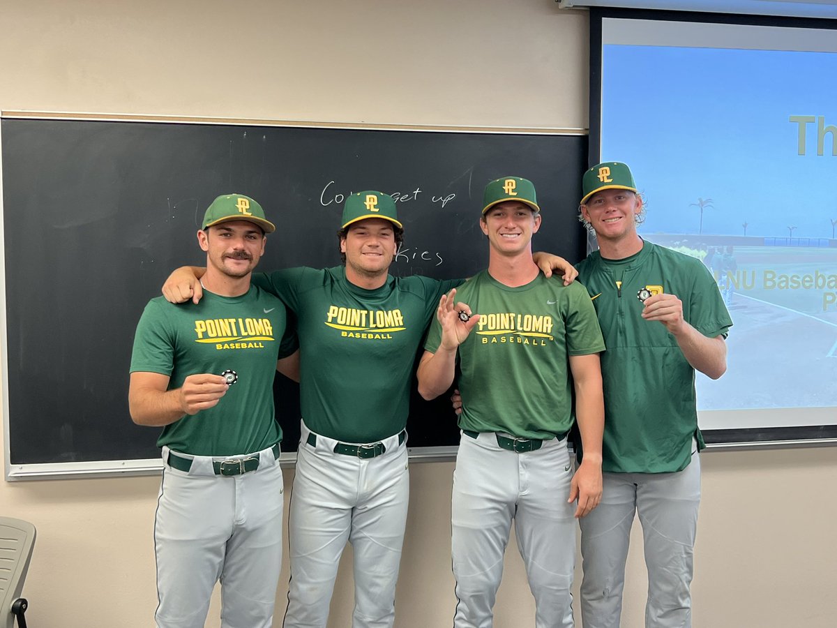 Congrats To Our Glorifiers Of The Week! Hunter, Scotty, Cole And Max Exhibited True Leadership And ++ Communication Skills. #Glorify #Zeal #MakeItBetter #plnubaseball
