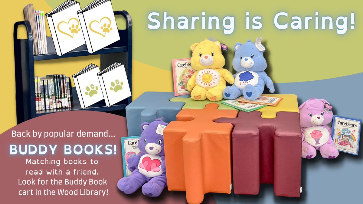 Because everything, especially reading, is better with a friend! @aisdlibsrv