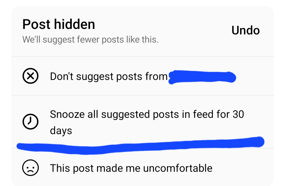 FieryFari's tweet photo. Oooor you could just let us turn off suggested posts instagram https://t.co/fn2qlS9OCx