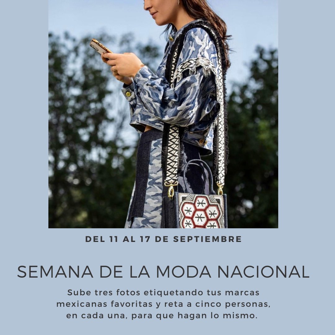 LucyLara_Art's tweet photo. Del 11 al 17 de septiembre de 2022, sube 3 fotos en tu #Instagram luciendo y etiquetando tus marcas mexicanas favoritas, retando en cada post a cinco personas para que hagan lo mismo. Al participar nos ayudarás a promover el consumo local. @PreguntaleaAna #modanacional #lucylara https://t.co/AzPW0vwPjH
