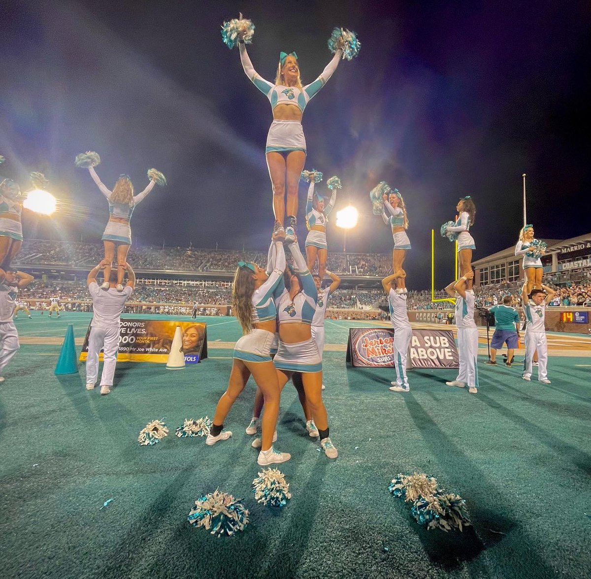 Coastal Carolina Cheerleading tweet media
