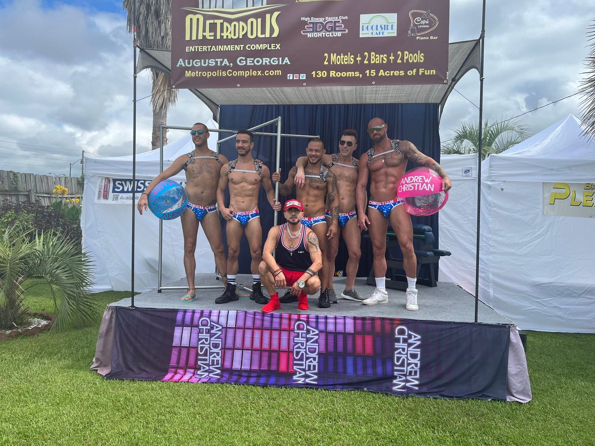 HUGE THANKS to all my stars , my sponsors and the Parliament Resort in Augusta GA for making this Inappropriate Behavior Pool Party  such a  great success ..<a href="/ACenEspanol/">Andrew Christian Esp</a> <a href="/iancooperxxx/">@IanCooperXXX</a> <a href="/tewdix/">Holden Tewdix</a> <a href="/AlessioVegaXXX/">ALEЅЅΙO VEGA</a> <a href="/RomanMichaelXX/">Michael Roman</a> <a href="/Rio9rande/">Rio 9rande (AMS: May8-12,BCN:12-19,MAD: 19-22)</a> <a href="/ParliamentAug/">Parliament Resort</a> <a href="/MavericAtlanta/">⚜MAVERIC⚜</a>