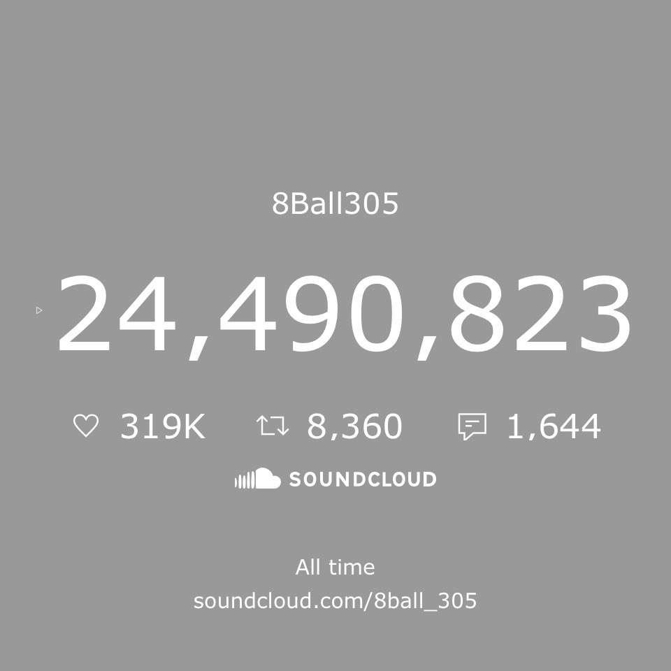 8Ball_305's tweet photo. Spinrilla single upload: $10

Spinrilla mixtape upload: $50

Spinrilla video upload: $25

MyMixtapez single upload: $25

MyMixtapez mixtape upload: $75 

Spinrilla+MyMixtapez mixtape upload: $100

#MyMixtapez #Soundcloud #FJENT #TheNuMiami #SouljaLivinTru https://t.co/NtLr0m94HV