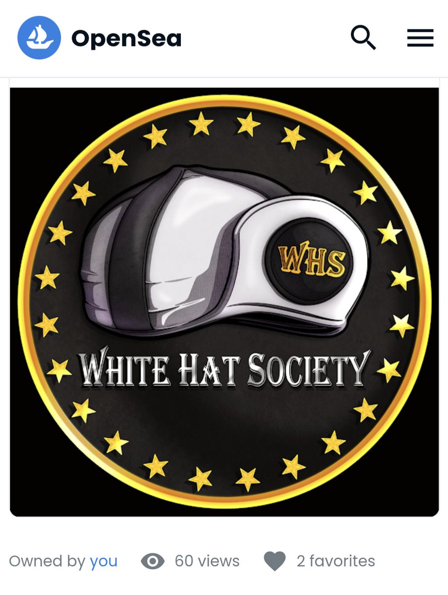 BullRyders's tweet image. #FloorPrice 👀🤯 #ProbablyNothing @WHSociety_eth #WHS #NFT
Elite Private #web3 Educational #Alpha @discord Group

@ApeLiquidio #Forging Coming Soon available ONLY to #LiquidKey #Hodlers

@aod86311 @NFTFlippa @NfTCrYpToNeEdEd 💪🏽🙌🏽👏🏽

#LFG #WHS @opensea -&amp;gt;
 opensea.io/collection/whi…