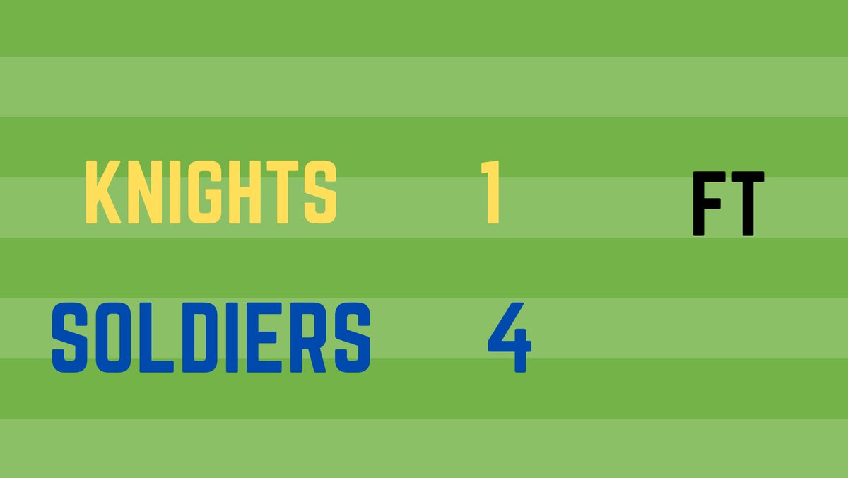 GCS gets a pair of goals from Tyler and Jun to defeat Royal Oak Shrine. The Soldiers improve to 3-3-3 on the season.