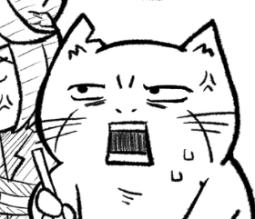 不定期に描いてたけど、この猫のキャラをプロフィール画像にしようか検討中。 https://t.co/Zn3kuYw6Yh 