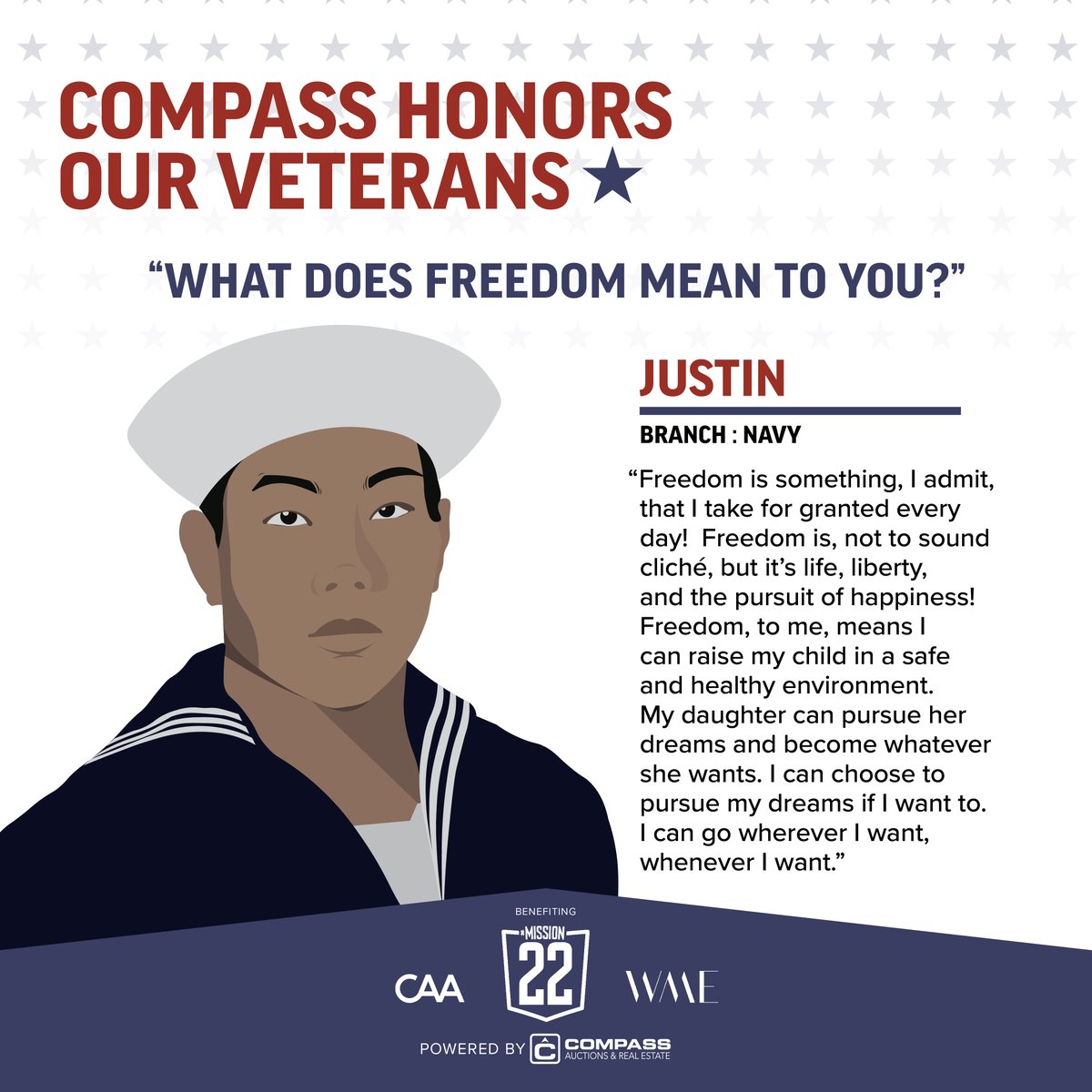 SoldOnCompass's tweet photo. Every day is a day to recognize those who served our country. #mission22 #veterans #military #navy #airforce https://t.co/bVPW9LxNc8