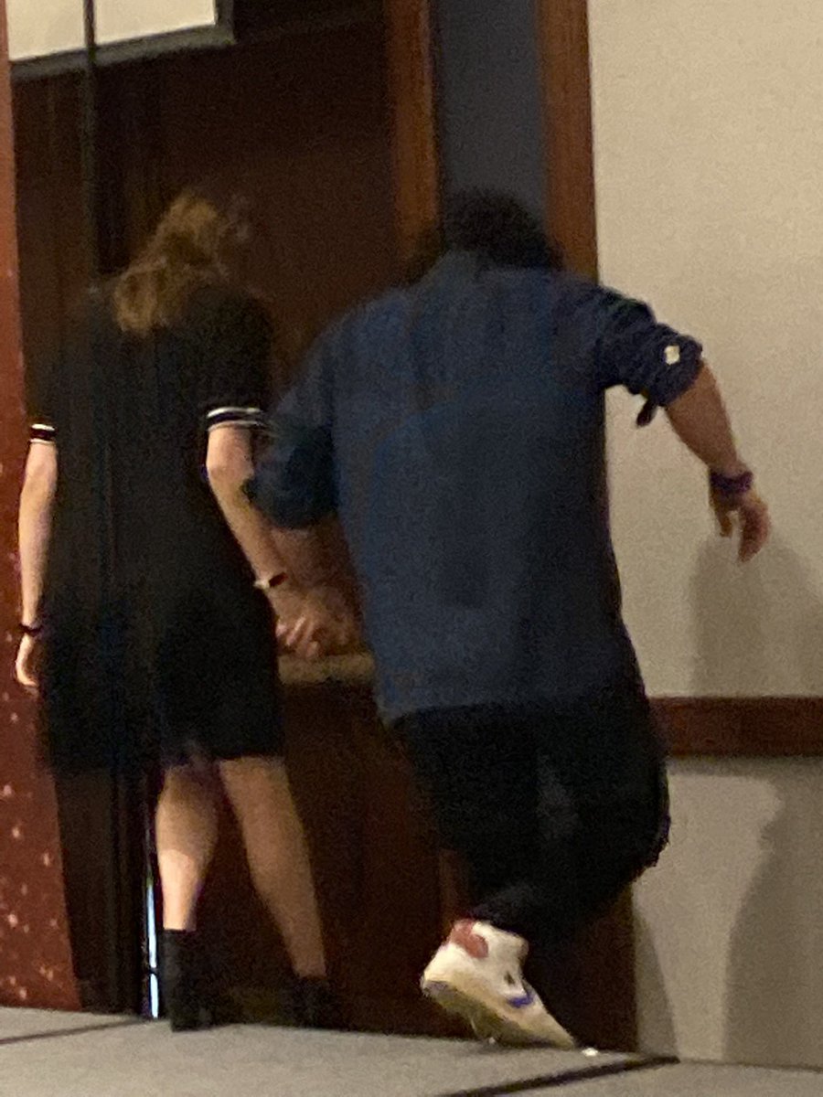 subtleiamnot's tweet photo. Looking through my pics. Here is the Royal Couple of that Shitty show leaving their panel ❤️

#BobMorley
#ElizaTaylor #ElizaMorley
#Beliza
#Conageddon3 #Conag3ddon https://t.co/f8vauRMIxm