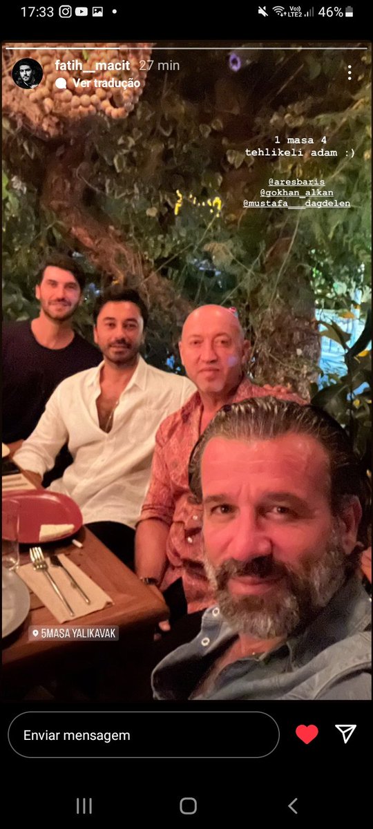 MelMart38130287's tweet photo. 📸Fathi/ via IG Story ☺
🤌 1 mesa 4 homens perigosos:)
#fatmur
#GökhanAlkan GökhanAlkan 🐞 https://t.co/HvmKm4qq1G