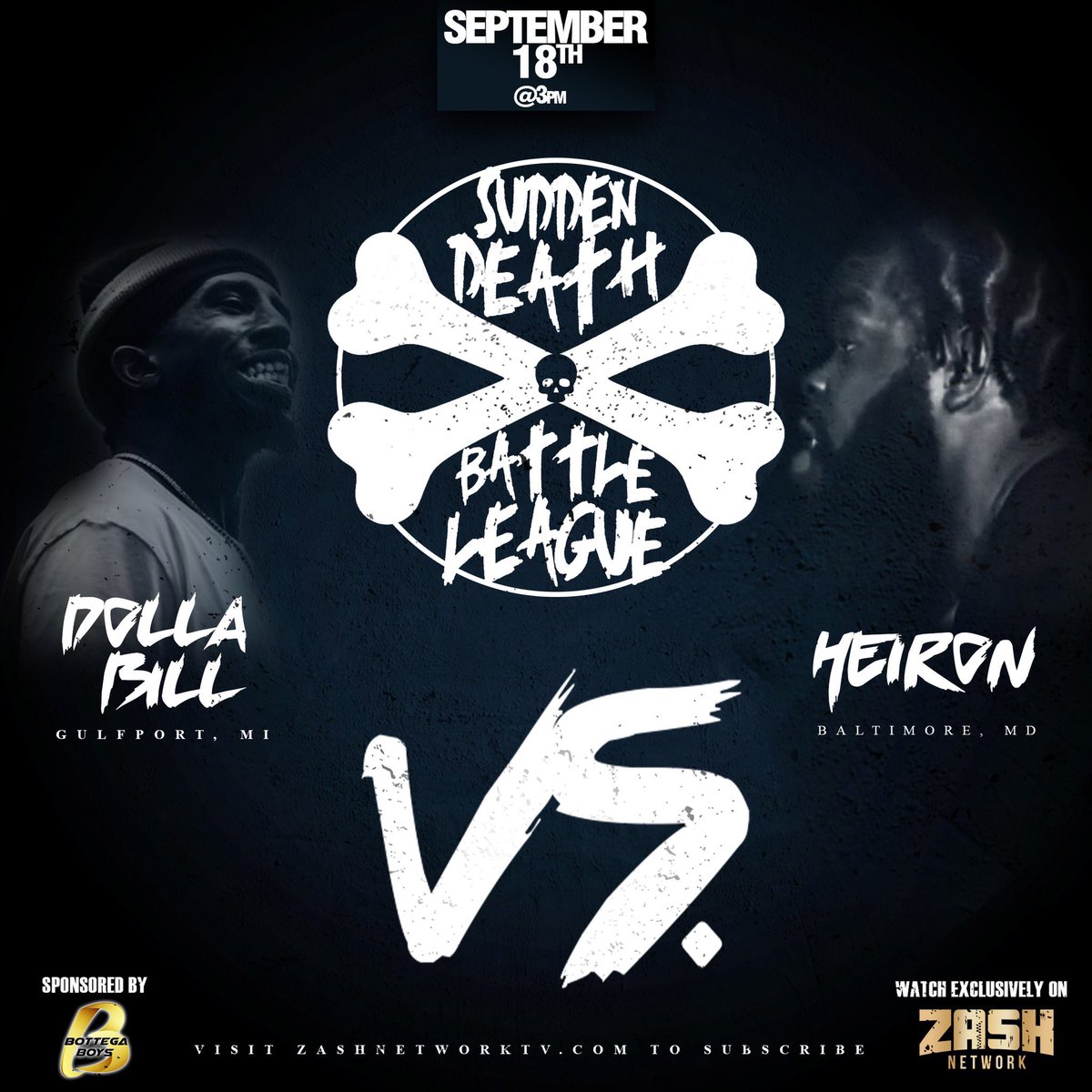DollaBill414's tweet photo. 🗣A New Player Has Entered The Arena🔥🔥🔥
🗣🗣🗣🗣🗣🗣
😈Dolla Bill
Vs.
😈Heiron
#SuddenDeathBattleLeague
#ZashNetwork
S/O @BilliamBattles @HeironDRB https://t.co/Jp6kH13n9p
