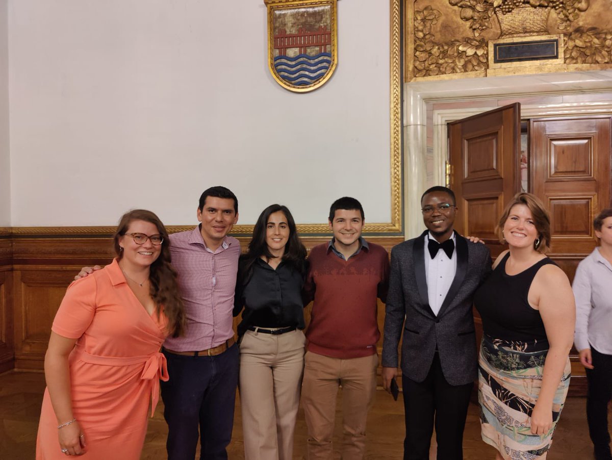 Members of the <a href="/IWAHQ/">International Water Association</a> young water professionals steering committee were present during the IWA President’s dinner this evening. Drop by the #iwastand to meet them in person during the #wwce!