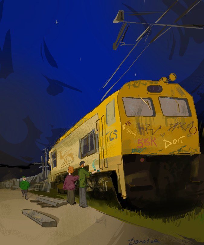 Dorophej's tweet photo. #subwaysurf #Police #artwork #laptops https://t.co/ipveboLsxz