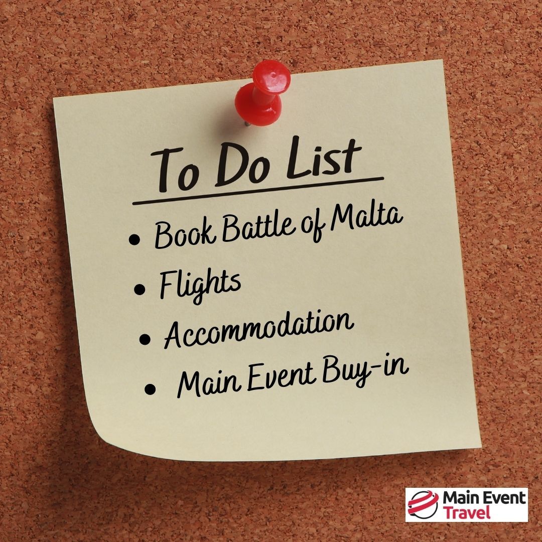 MainEventTravel's tweet photo. What's on your To Do List this weekend?
#MainEventTravel #PokerTravel #TheTripLeader https://t.co/DEDXUu11bW