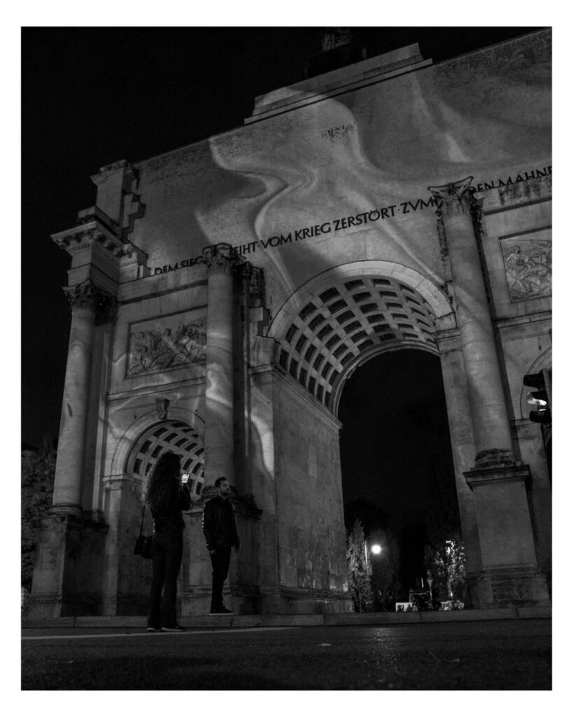 Obalix's tweet photo. 21:31 #Munich #Germany “War And Peace And Art” by @axel_eckenberger as part of the #24hourproject to support Climate Action and raise funds for @iniciativayontonte. For more information visit @24HourProject
#24hr22 #24hr22_munich #24hr22_germany https://t.co/ssQYp9eTGQ https://t.co/uhGcyhmCrY