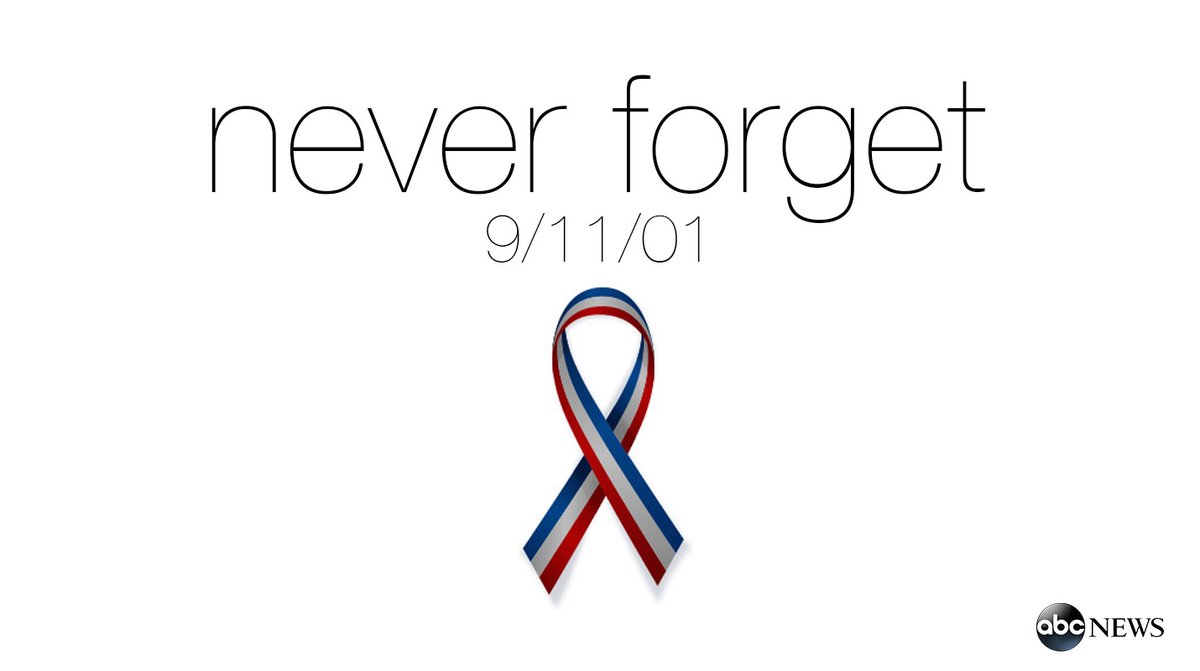 21 years later, America remembers. #NeverForget