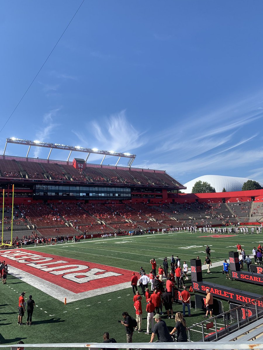 plydon35's tweet photo. First year of @RFootball season tickets starting off well! 28-0 end of q1. https://t.co/4Gxh77lczC