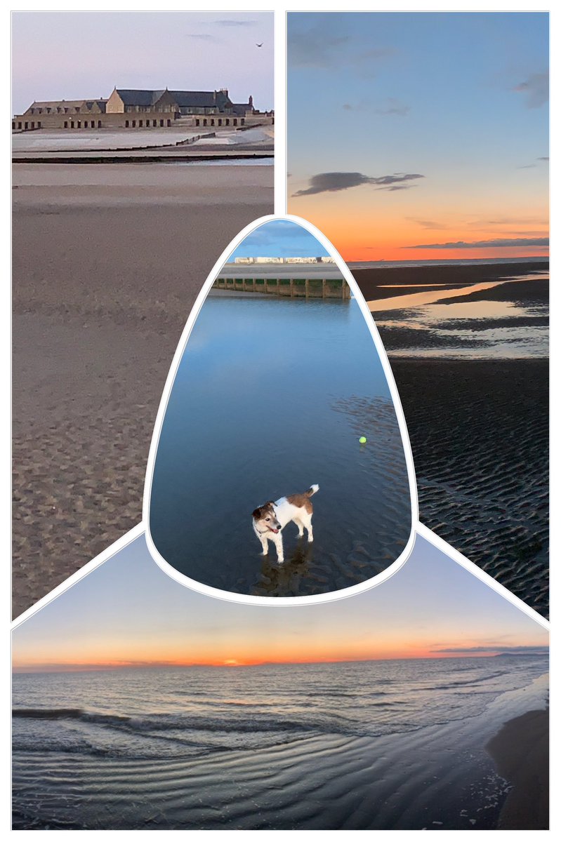 Lovely evening stroll with Mrs C and Lindy ❤️#RossallBeach #Wyre #Lancashire