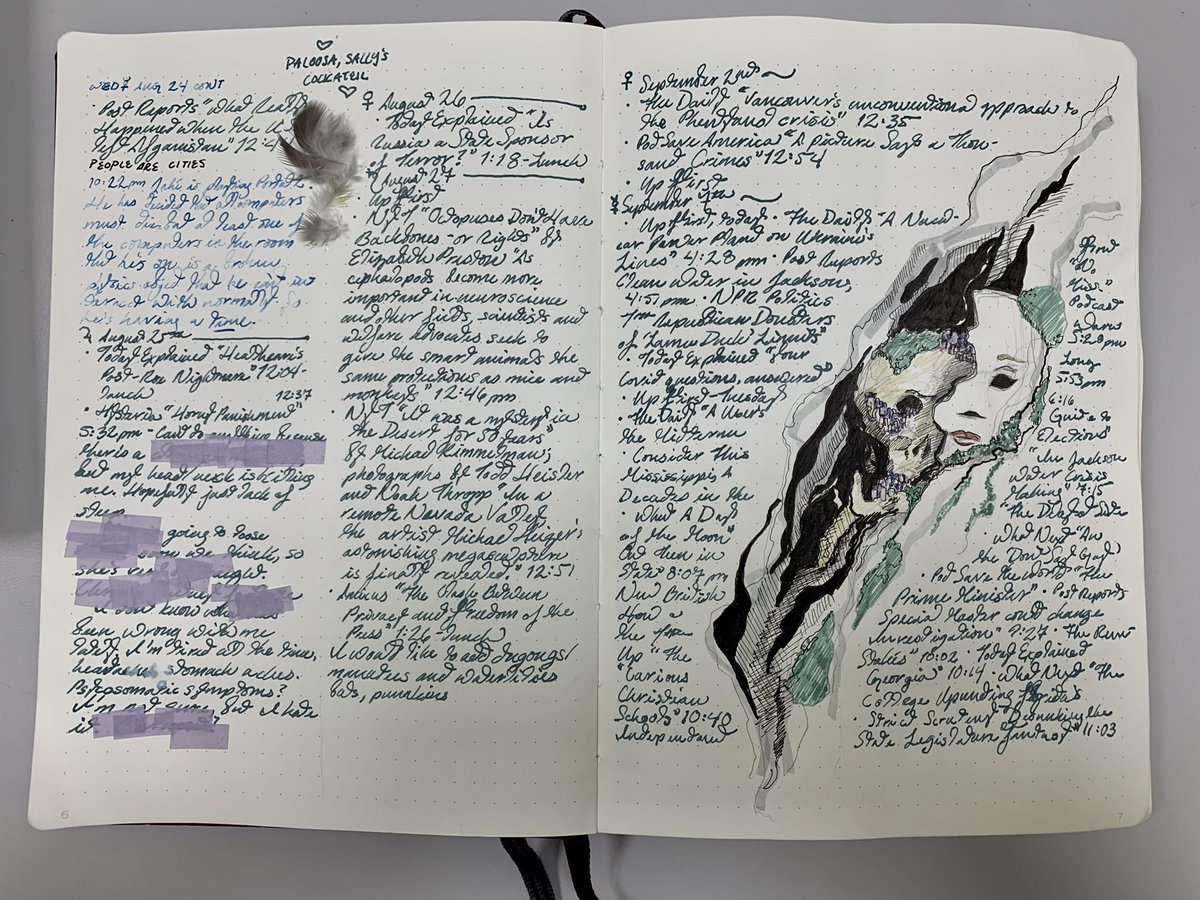 SashaRoseHansen's tweet photo. thinking about people that are cities and cities inside people— see The City We Became #sketchbook https://t.co/PKkLj9XP8H