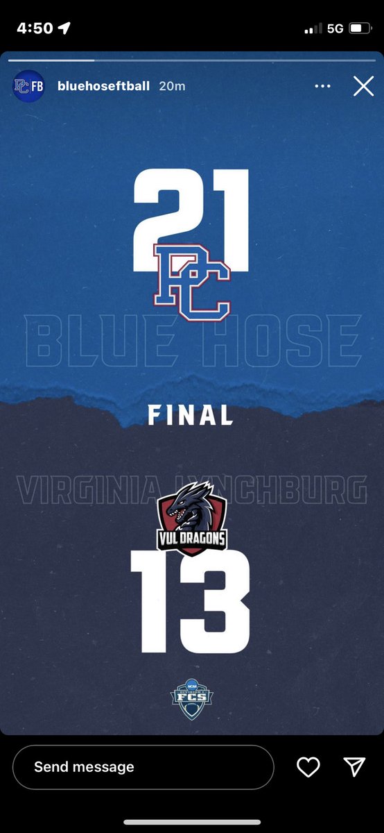 ShawGamble's tweet image. Congratulations to @Coach_Englehart on win # 1 for @BlueHoseFtball ! In our short conversation Saturday, we spoke about everything this group has been thru in their short time at PC. I firmly believe that Coach Englehart is the guy to lead the Hose thru this time. #PTR #OnOnPC