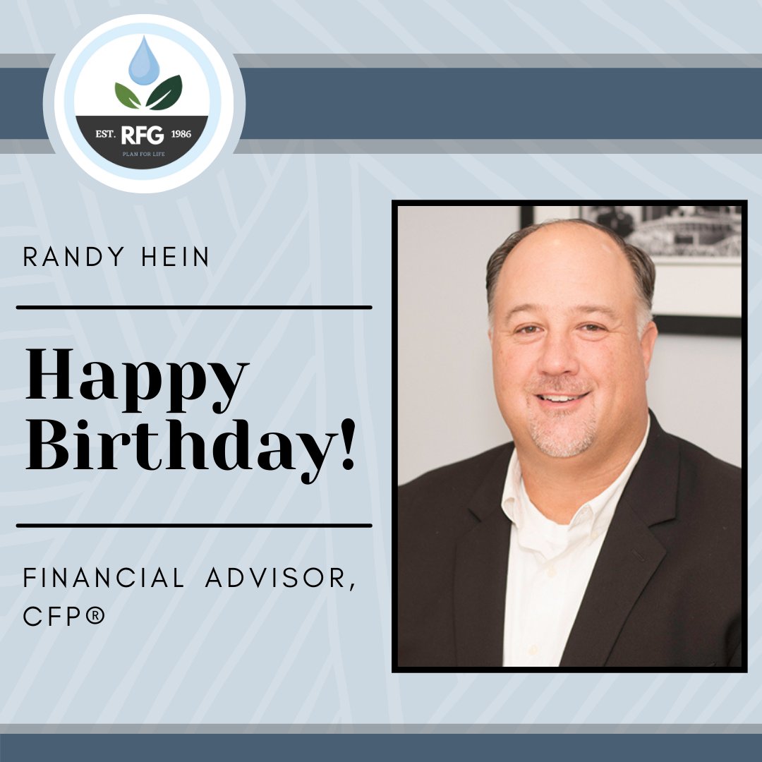 Plan_For_Life's tweet photo. Happy Birthday Randy!

The RFG family appreciates all your hard work during the past year. We wish you a happy birthday and a great year to come.

#RFG #Family #Growth #Service #LiveForToday #PrepareForTomorrow #PlanForLife #Birthday https://t.co/ar37LCgg9Y