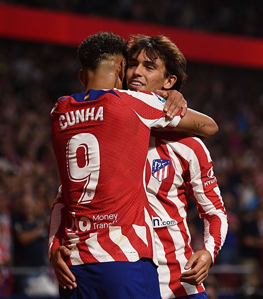 atletiuniverse's tweet photo. The future of Club Atlético de Madrid. 🇧🇷🇵🇹💫 https://t.co/vXWWHkkFn0