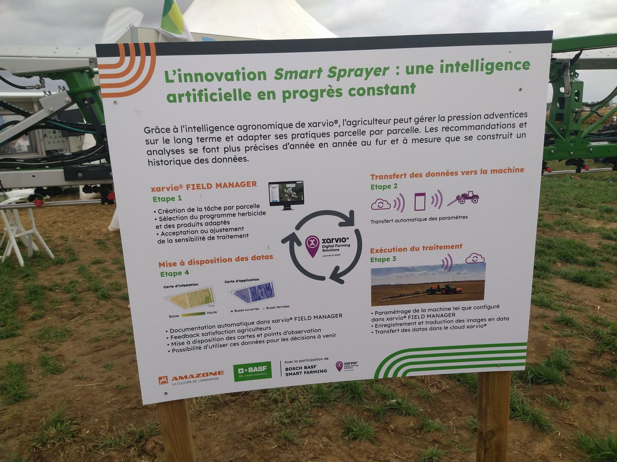 RemDumDum's tweet photo. @BASF_Agro_FR @jjpons69 @petatJM @JimBataille @ChLambert_FNSEA @EmmanuelMacron @MFesneau @FopProducteurs @JeunesAgri @FNSEA @ChambagriCvl #SmartSprayingSolution en 4 panneau https://t.co/b3OZPUoSoo