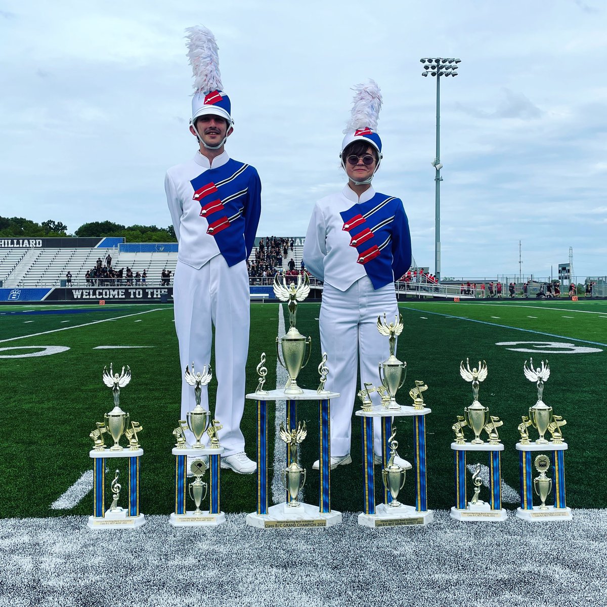 LVHSBands's tweet photo. CONGRATULATIONS to the @LVHS Marching Panthers on their EXCELLENT performance at the Hilliard Bradley Contest today!!!
The Band SWEPT class C/B taking GRAND CHAMPION, Best Music, Best General Effect, Best Visual, Best Percussion & Best Auxiliary!
#LVBands #EyesWithPride https://t.co/n7YLcBRumy