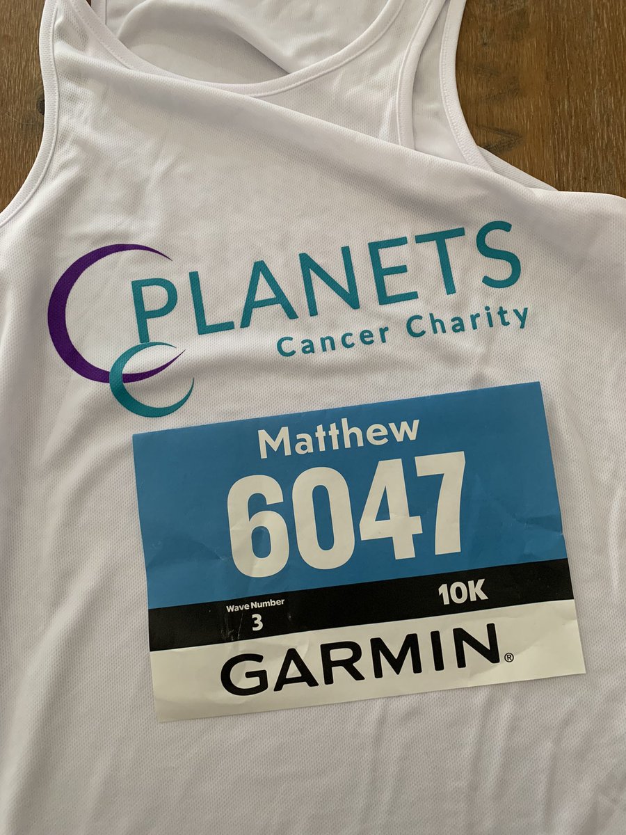 Looking forward to it <a href="/PLANETSCHARITY/">PLANETS Cancer Charity</a> <a href="/NFMarathon/">New Forest Marathon</a> 🏃‍♂️👍 #cancer #charity #10k #fundraising