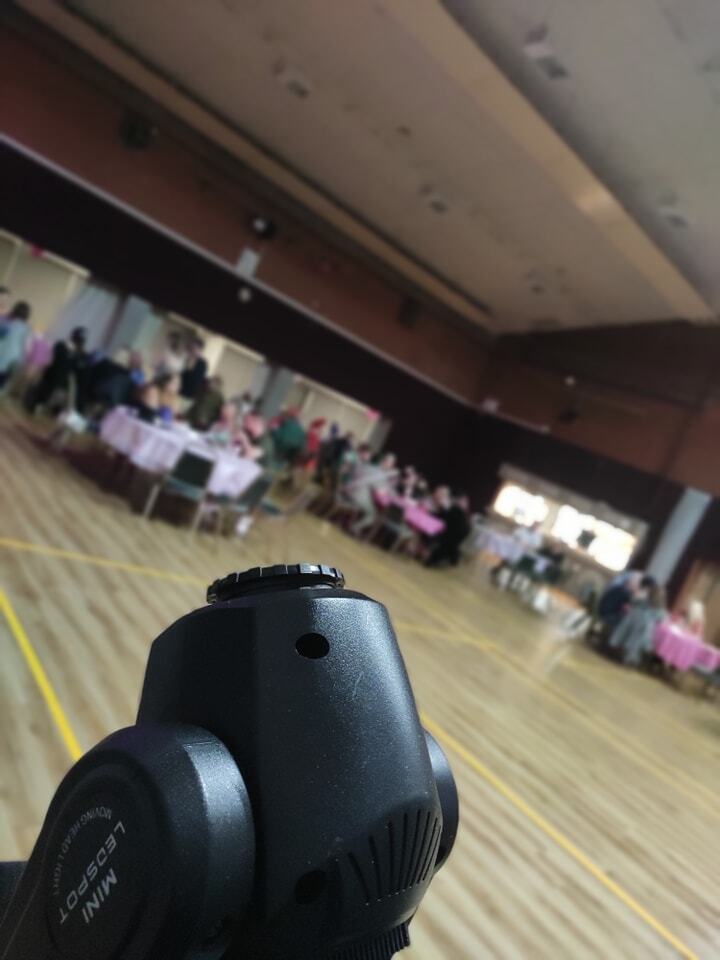 FunkyFeetDJ's tweet photo. Early doors at Emily's 21st. Everyone is eating now but I will bet my house on Emily being one of the first up on the floor. She has dancing feet!! #robkatesdj https://t.co/jIebo3LvPv