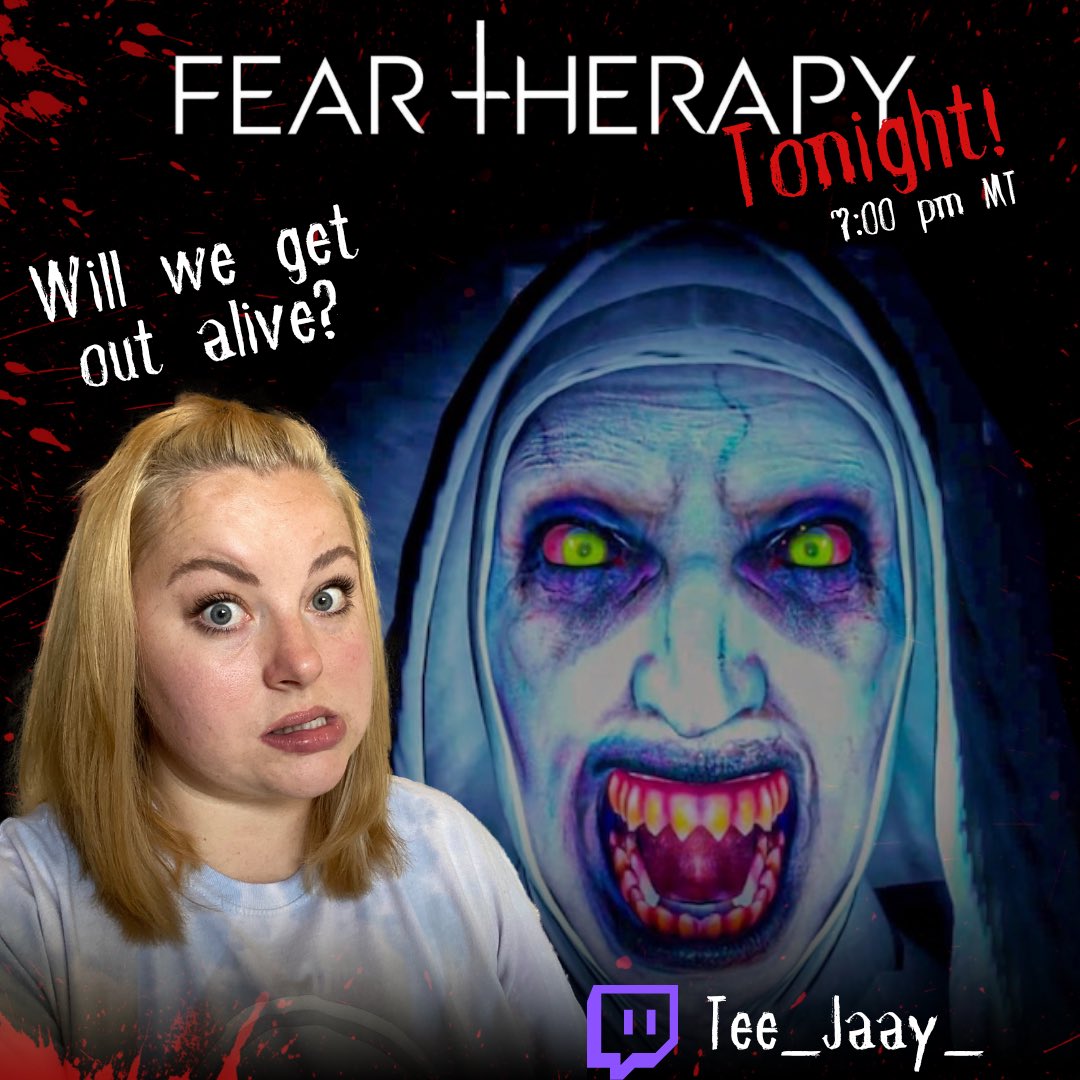teejaaytv's tweet photo. Tonight 7 pm MT! Come say hi! #feartherapy #spookyszn #twitch #smallstreamercommunity #spookymonth #steam https://t.co/YnA1C8Mpep
