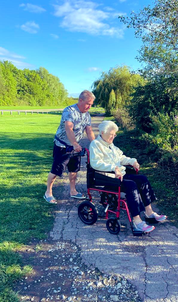 phil_hibberd's tweet photo. @RotherValley we chose to take Mum today based on the @AccessAbleUK site showing access around the country park. Let’s just say it needs a little improvement. Maybe a local company like @SteelPhalt could help with materials based on their great social sustainability program. https://t.co/WOE5leSYQK