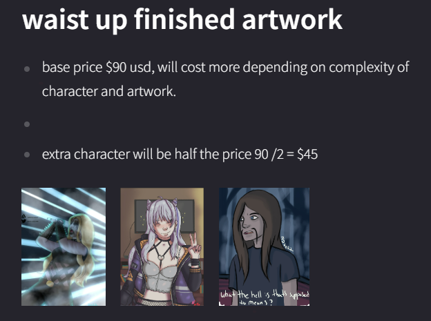 Neon_Dusk1996's tweet photo. commissions are open!!! feel free to dm for more info, some commission prices included in pictures . feel free to check my website out for more <3 https://t.co/QpdwlzyRlG
#commissionsopen #twitterartist #twitchartist #emoteartist #commissionlist #comissions #characterdesign https://t.co/bSsHqpXrw5