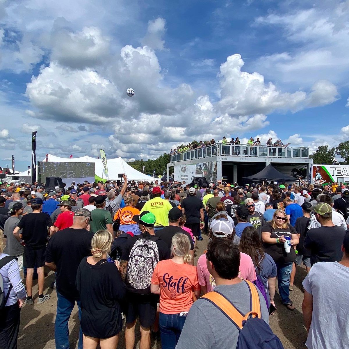BuyIMMI's tweet photo. Stop by the IMMI booth at Hay Days.  See how CargoBuckle can save you time when you tie-down.  Just Hook, Ratchet, &amp; Go. We got great Hay Days specials at the show and online. #haydays #haydays2022 #cargobuckle #tiedown #utvlife #sxs https://t.co/BV3JM96zIz