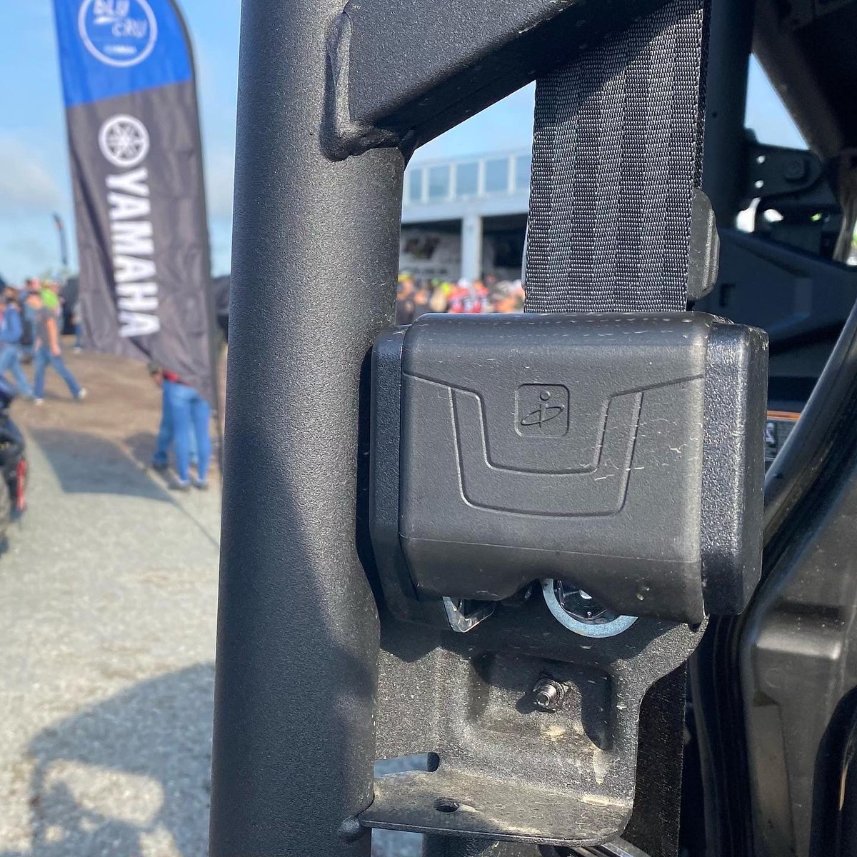 BuyIMMI's tweet photo. Stop by the IMMI booth at Hay Days.  See how CargoBuckle can save you time when you tie-down.  Just Hook, Ratchet, &amp; Go. We got great Hay Days specials at the show and online. #haydays #haydays2022 #cargobuckle #tiedown #utvlife #sxs https://t.co/BV3JM96zIz