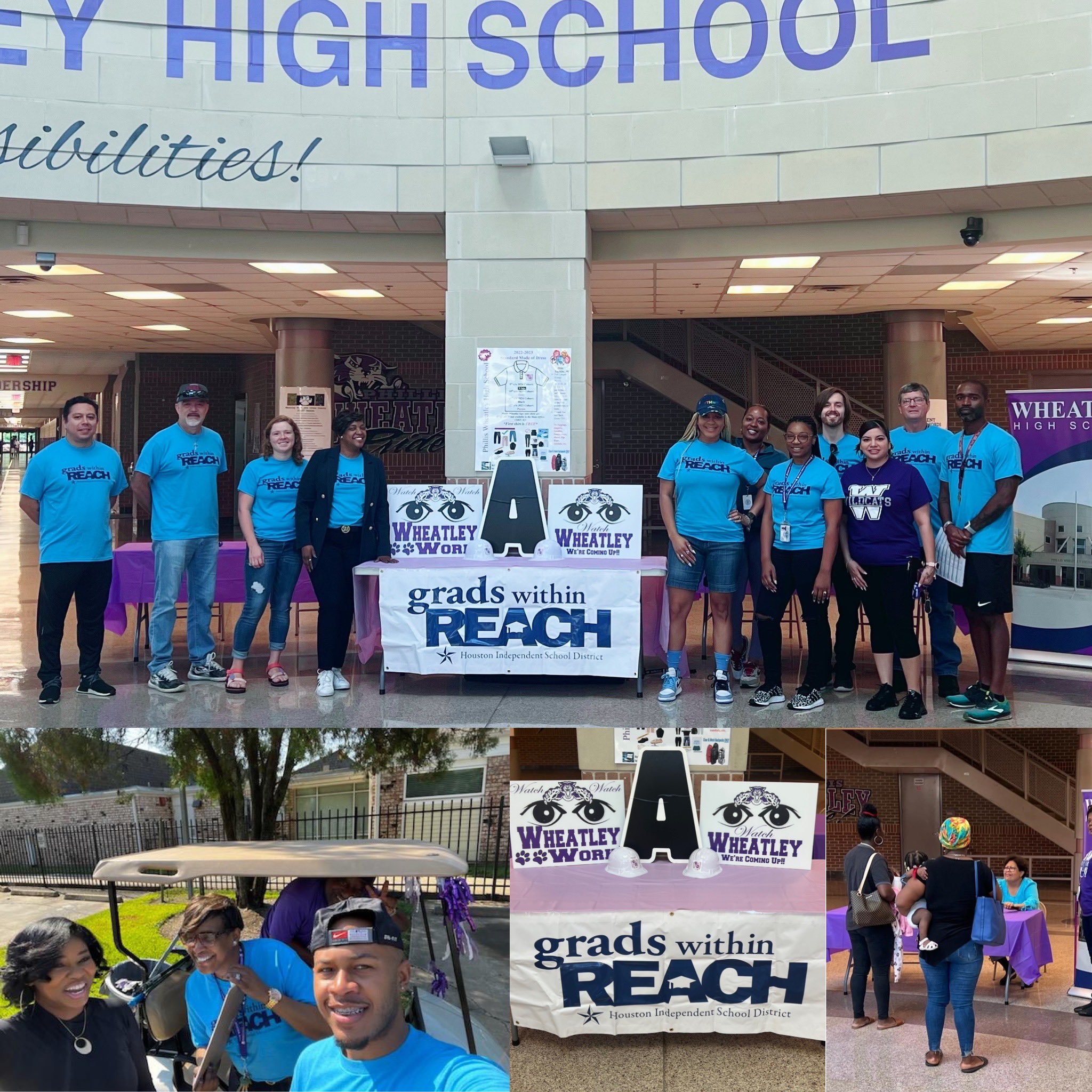 Phillis Wheatley High School on Twitter "Today the staff went out into