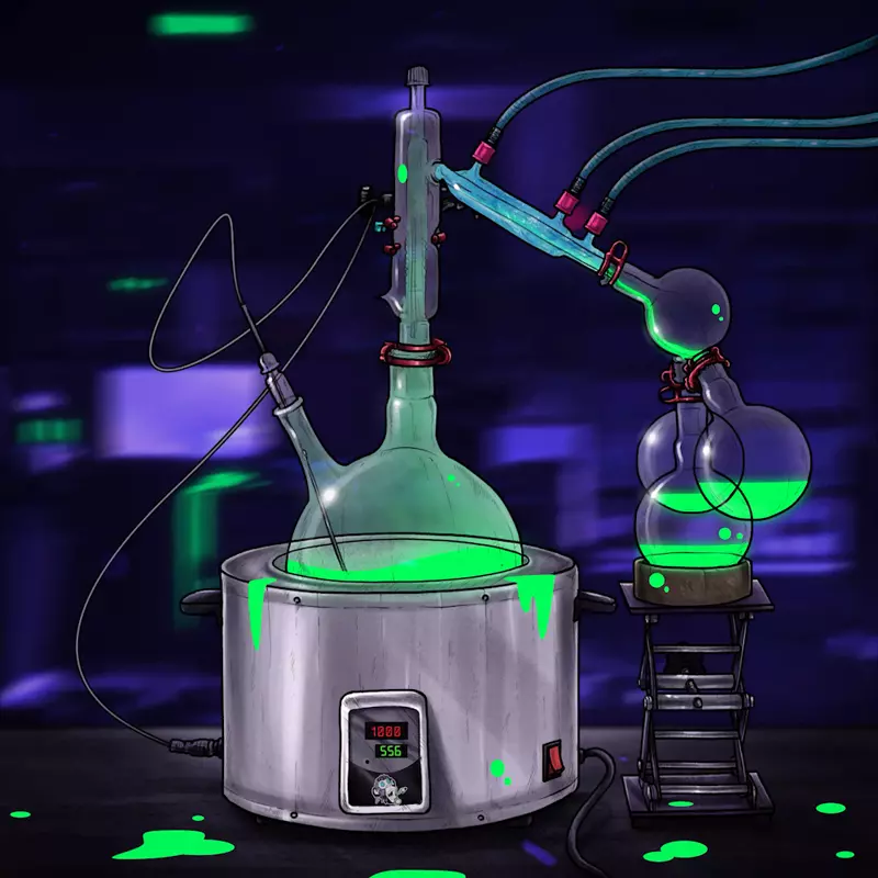 MoarPlzz's tweet image. Seeing things in a whole new multi-colored light now that my @trippinapes is Awakened. 

Hope this resulting Lab Kit leads us to Chorles-- we've got a lot to discuss about the cul--TRIBE.