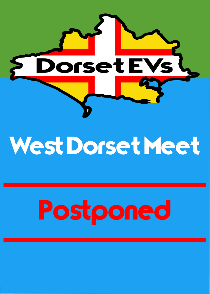 In light of recent events the majority of Dorset EVs members (who voted) wish Sunday 11th's event to be postponed.

Sorry for any inconvenience.