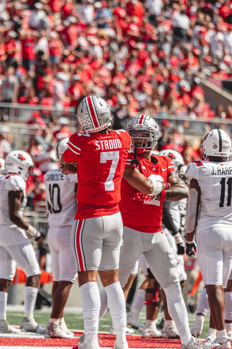 Secured that win. 🔥😏 See you in a week, Buckeyes! #GoBucks