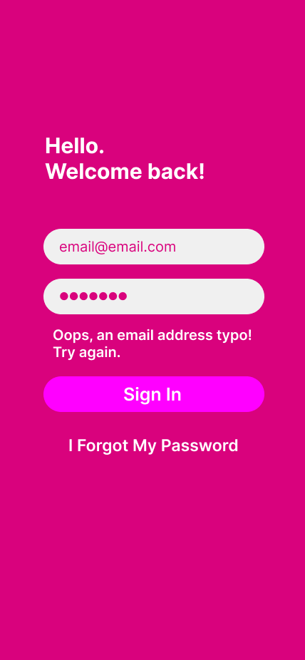 esierr1's tweet image. Day 3 of the #DailyUXWritingChallenge

Tell me what you think!

#UXWriting  #UserExperience #UX