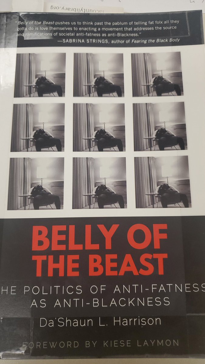 HMisfitztar's tweet photo. "Diet culture creates a language like 'guilty pleasure' and 'cheat day' which teaches one to associate foods that they love, that make them feel good, and that they actually find enjoyable, with harm." 
#BellyOfTheBeast https://t.co/QVH193Yf3Y