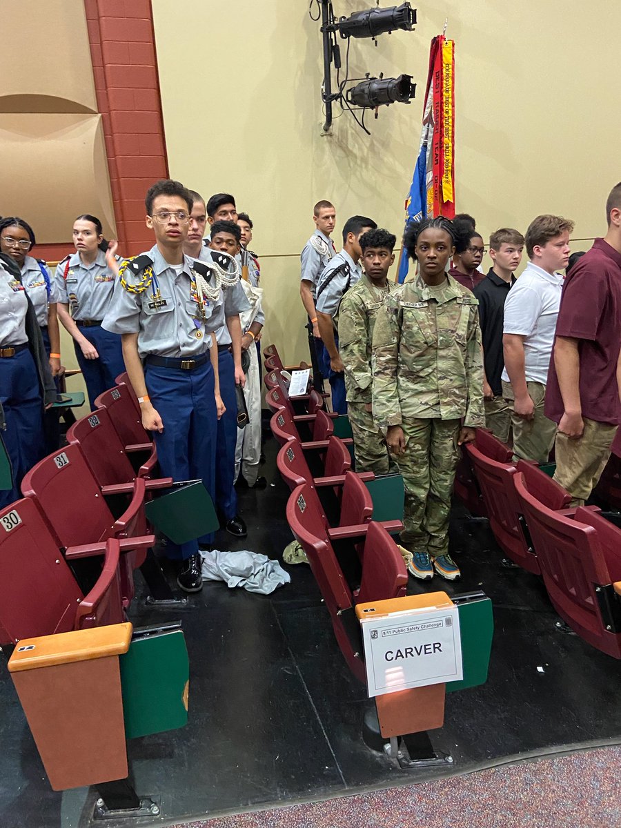 Happy Saturday! <a href="/CarverHS_Nation/">CarverHSNation_WS</a> had a busy day! Thanks @FCSO for the SHEriff event &amp;  <a href="/AtkinsHighJROTC/">AHS Battalion</a> for hosting the <a href="/wsfcs/">WS/FC Schools</a> Public Safety Challenge! #WeareCarver 💙💛 <a href="/DrQDW18/">Dr. Quincy D. Williams</a>