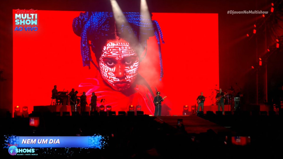 Shows_AoVivo's tweet image. #DjavanNoMultishow #RockInRio