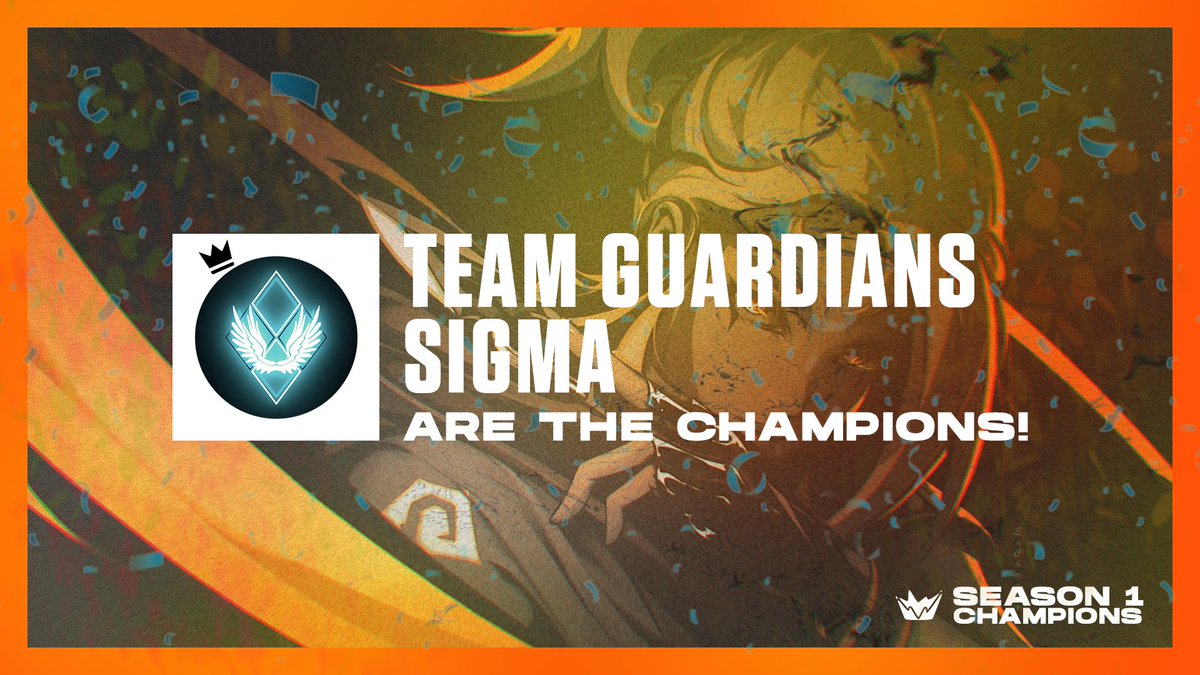 🏆 Welcome your Season 1 Talent League Valorant champions!

🥁 ...Congratulation to <a href="/guardaxcs/">Team Guardians</a>! 

Staff:
- <a href="/W34TH3RST4T1ON/">Moritz „Weatherstation“ Heller</a> 

players :
- <a href="/PaulSwimmmer/">Päul / Swimmmer</a> 
- @cl0udy999 
- LicHKínGG
- Shaydo
- k1nzz
- Jonuts

Check it out: twitch.tv/talent_leaguev…