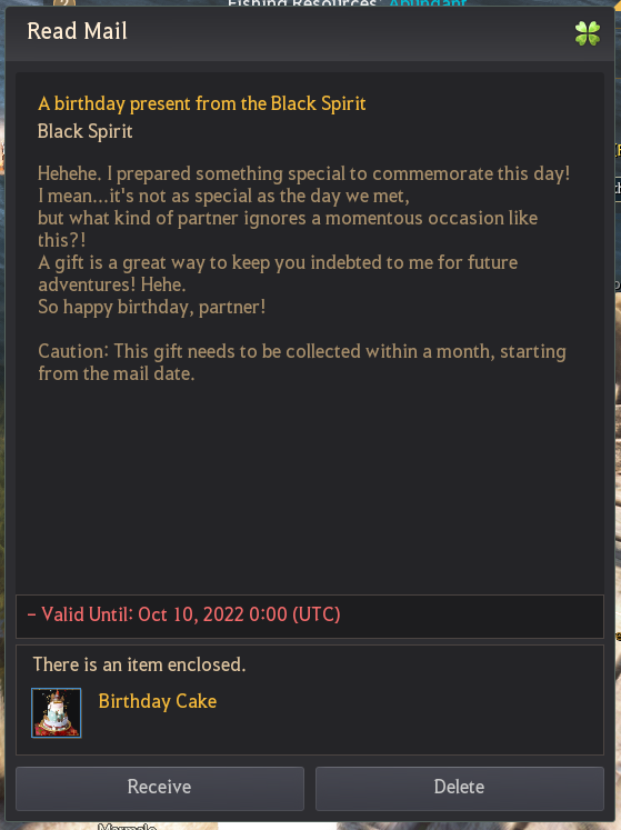 MardoffBDO's tweet photo. Today's my 3-year anniversary!

Thanks, @NewsBlackDesert, for all the fun! ❤️ https://t.co/VJQa8uWNoh