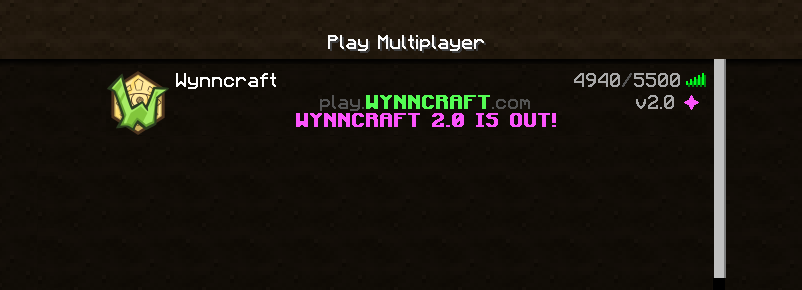 Wynncraft's tweet photo. We've broken our concurrent players record with the release of 2.0! 🥳

Thank you everyone! https://t.co/GvIvuwqmIx