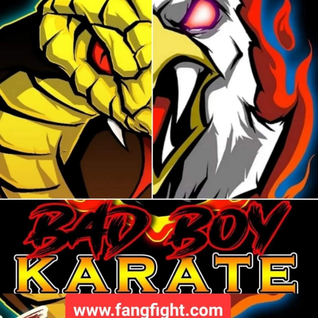 Fang_Fight's tweet photo. Free shipping this weekend use promo code Karate. Cobra Kai never dies. https://t.co/RF5lcucKuG