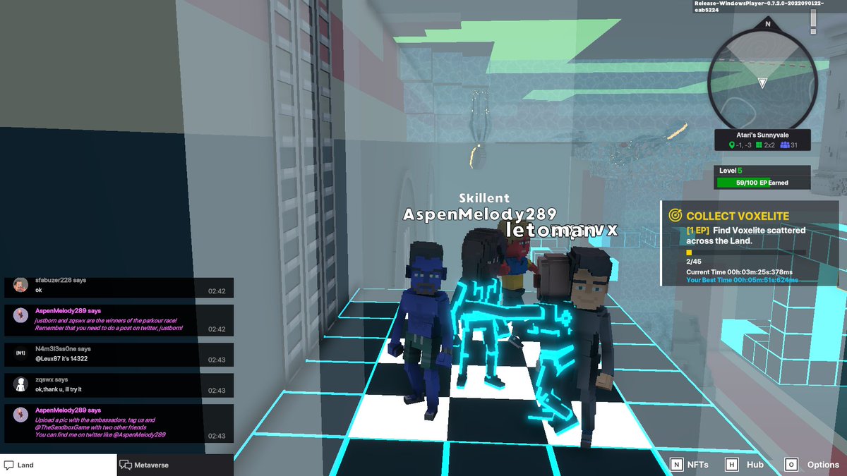 Oweseek's tweet photo. @letomansandbox @AspenMelody289 @repizdory @haker_ilnur_97 @TheSandboxGame 
I am a winner of a ambassador a play activity! https://t.co/CqYyQ1LLTY